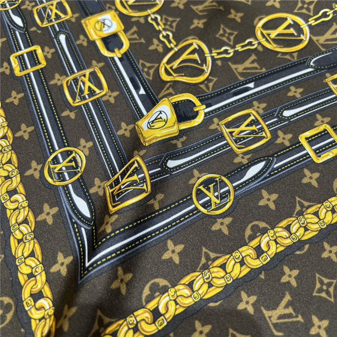 KHĂN Louis Vuitton Silk scarf