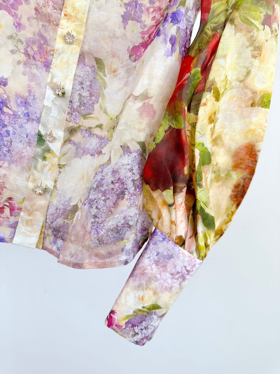 ÁO ZIMMERMANN Flower Vintage Dress High Classy