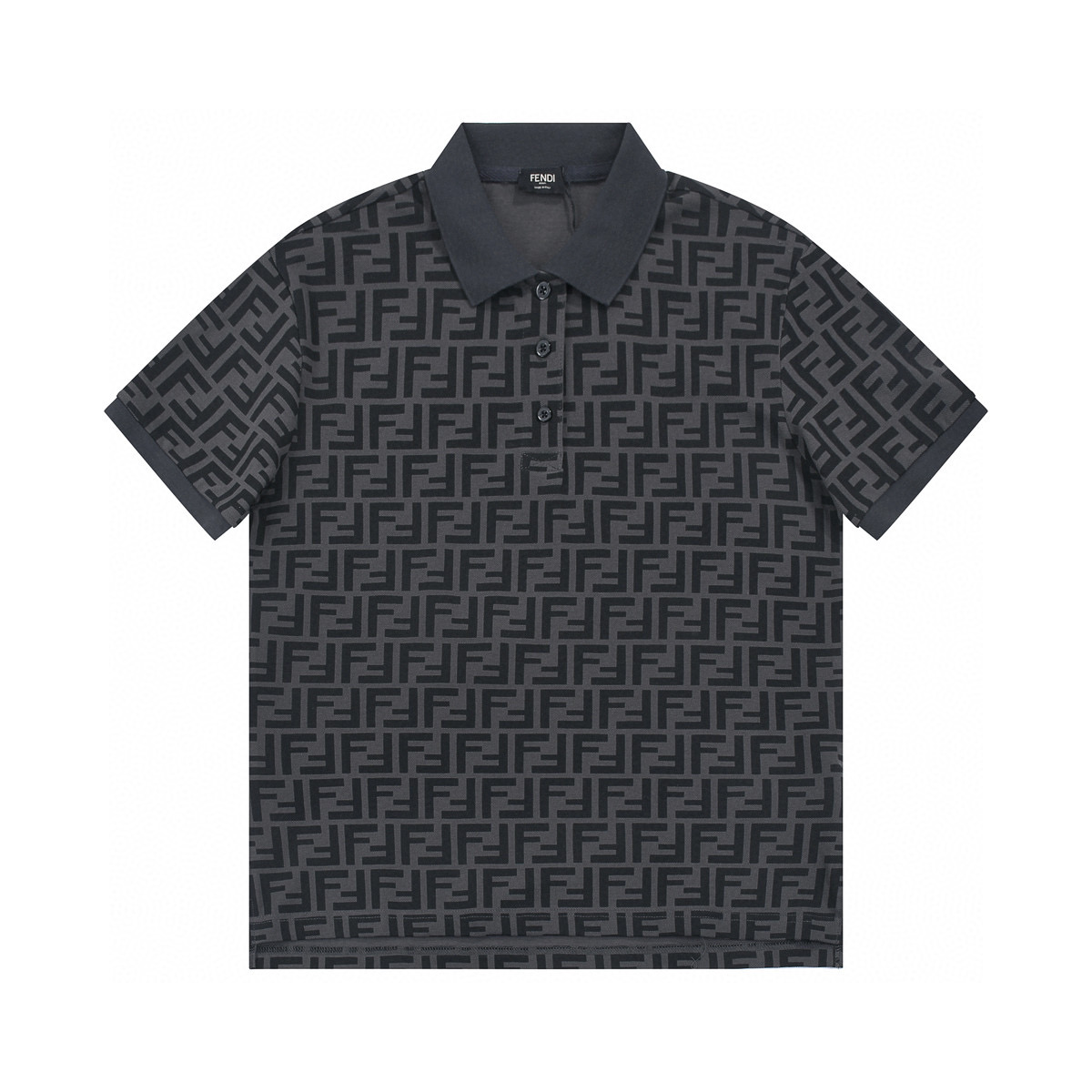 ÁO FENDI FF POLO GRAY
