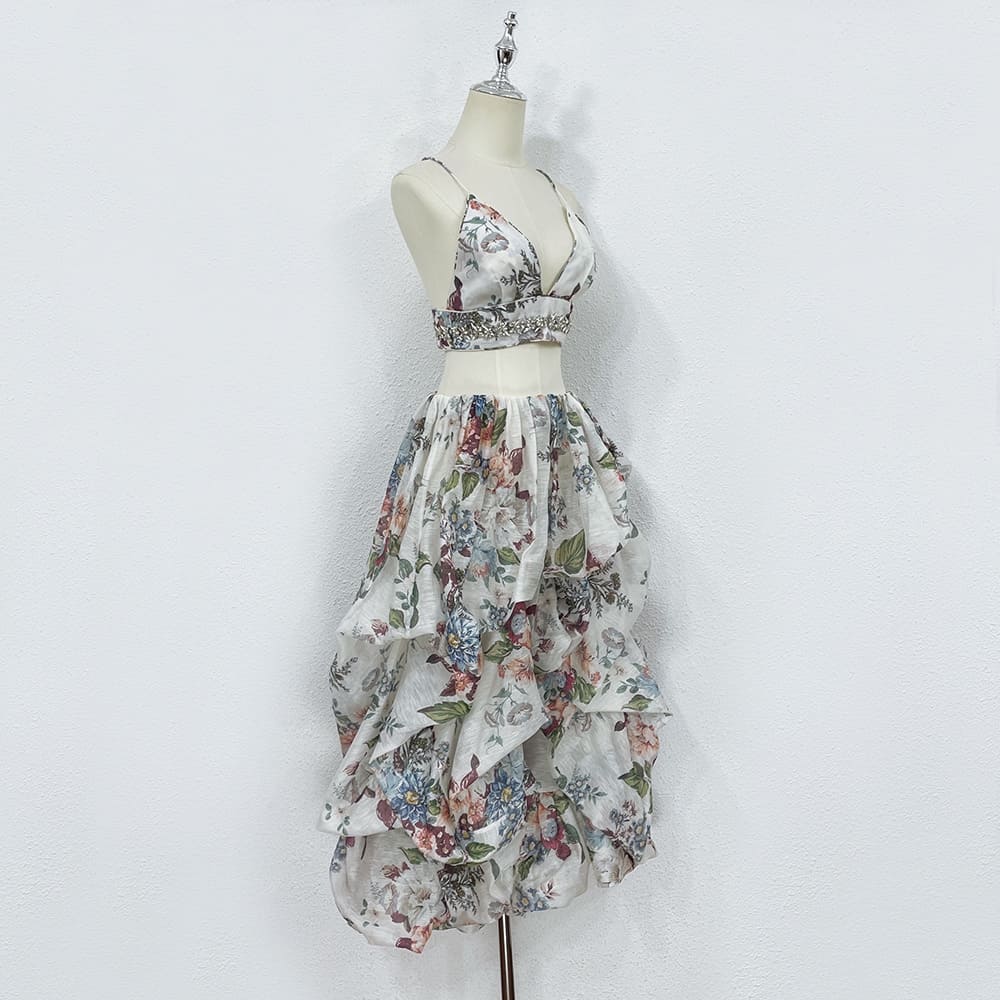 VÁY ZIMMERMANN Flower Vintage Dress High Classy