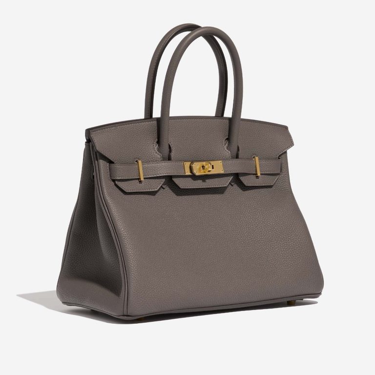 TÚI Hermès Birkin 30 Togo Gris Etain