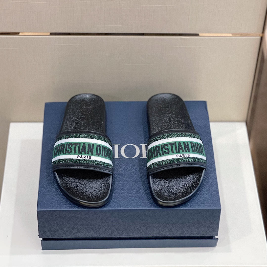 DÉP DIOR OBLIQUE MAN SLIPPER