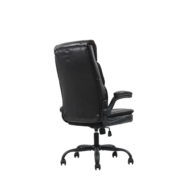 GHẾ DA LƯNG CAO ĐỆM ĐÔI EQ5039 MÀU ĐEN