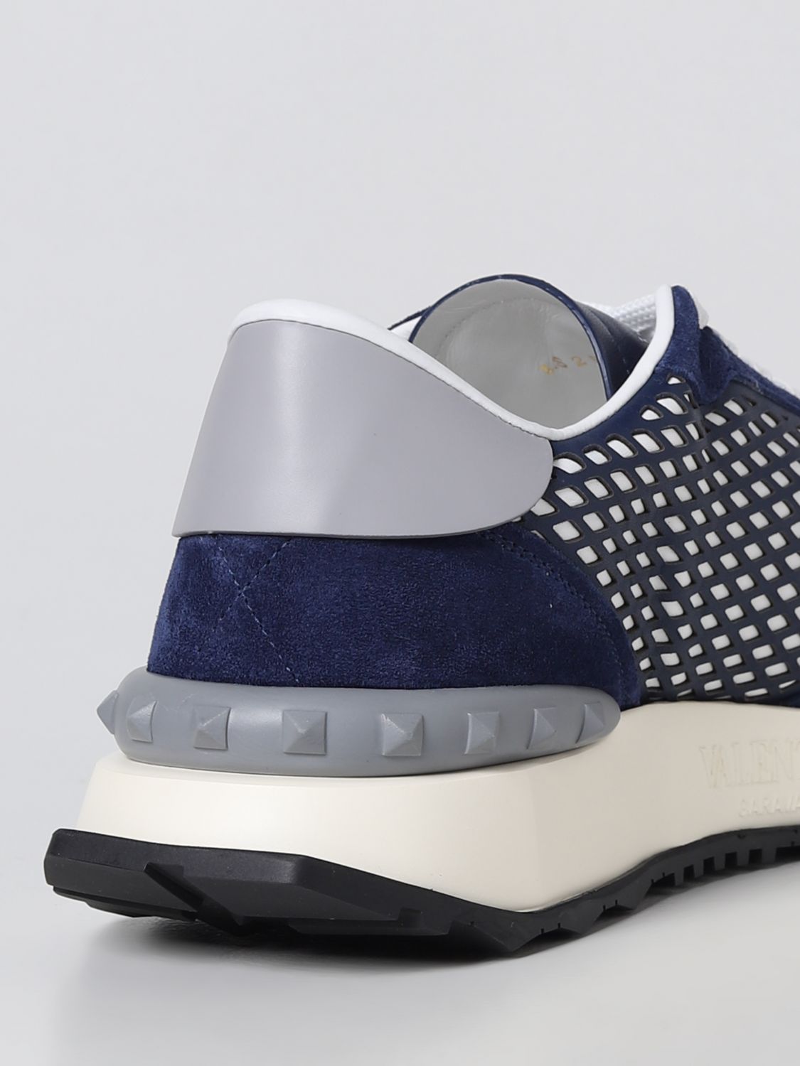 GIÀY VALENTINO GARAVANI V logo Grey sneakers