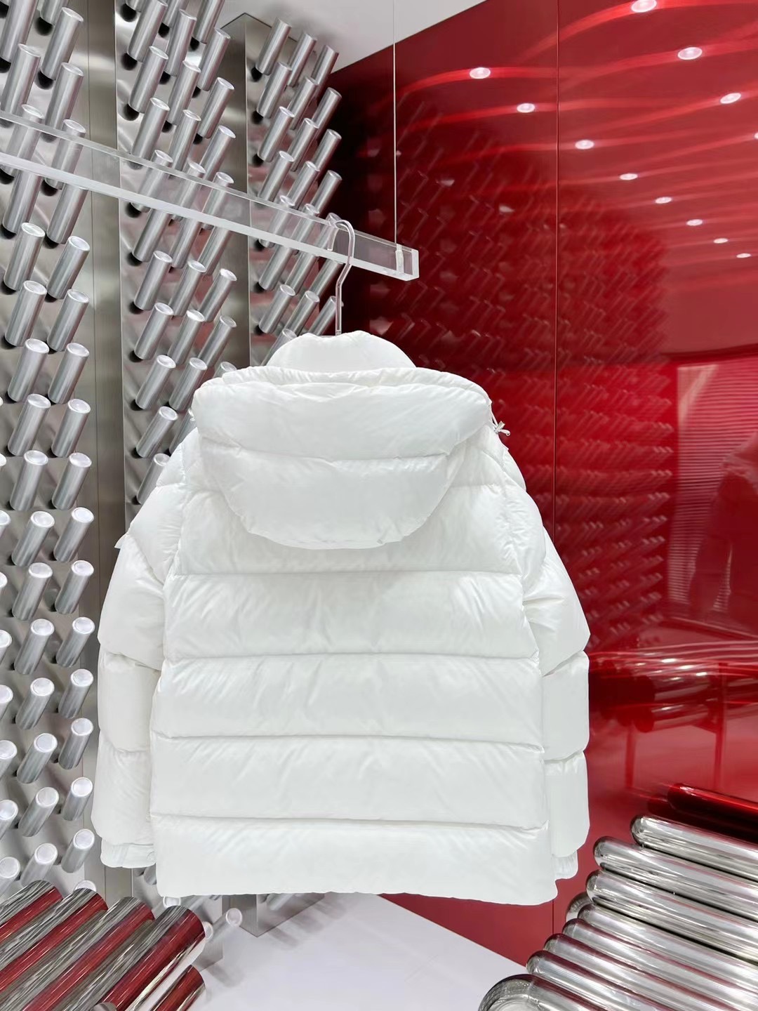 ÁO MONCLER WINTER WHITE DOWN JACKET