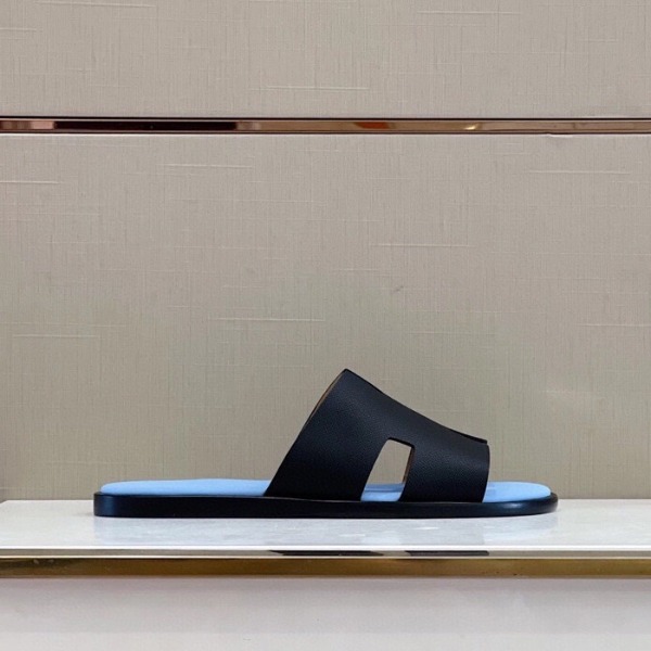 DÉP HERMES IZMIR BLUE BLACK SANDAL AAA