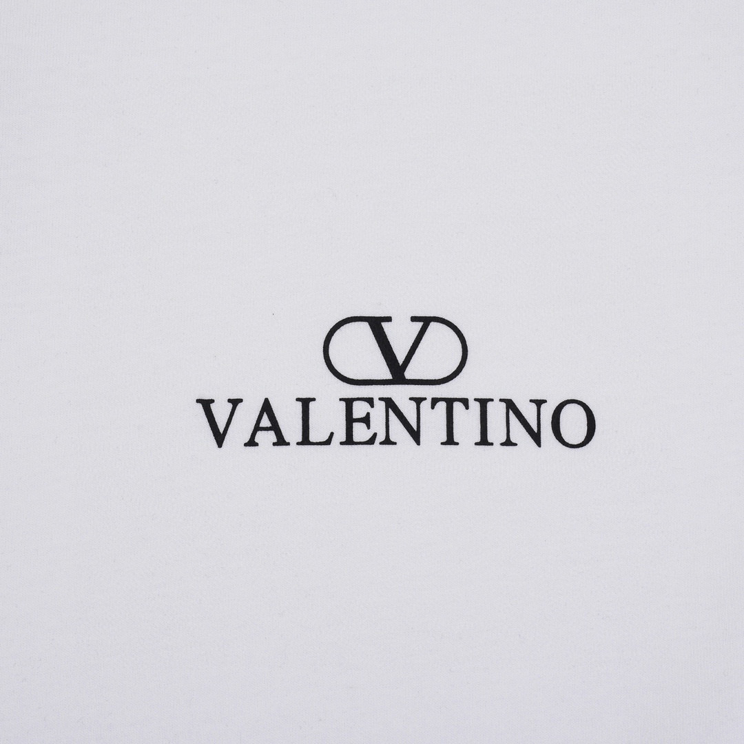 ÁO VALENTINO print cotton jersey T-shirt