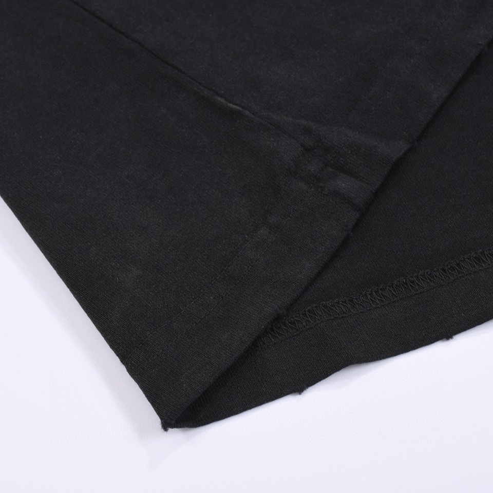 ÁO BALENCIAGA print cotton jersey T-shirt