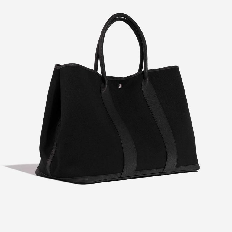 TÚI Hermès Garden Party Voyage Toile Negonda Black