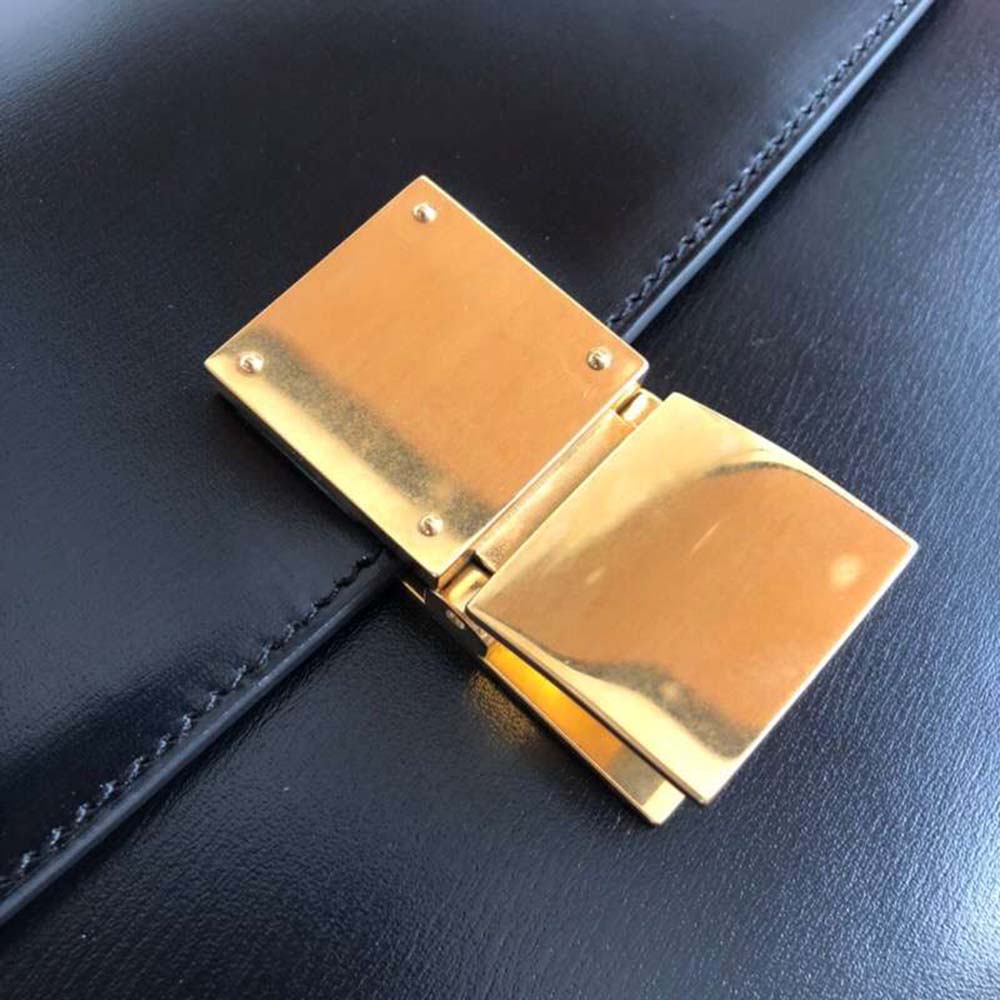 TÚI Celine Women Small Classic Bag in Box Calfskin Leather-Black