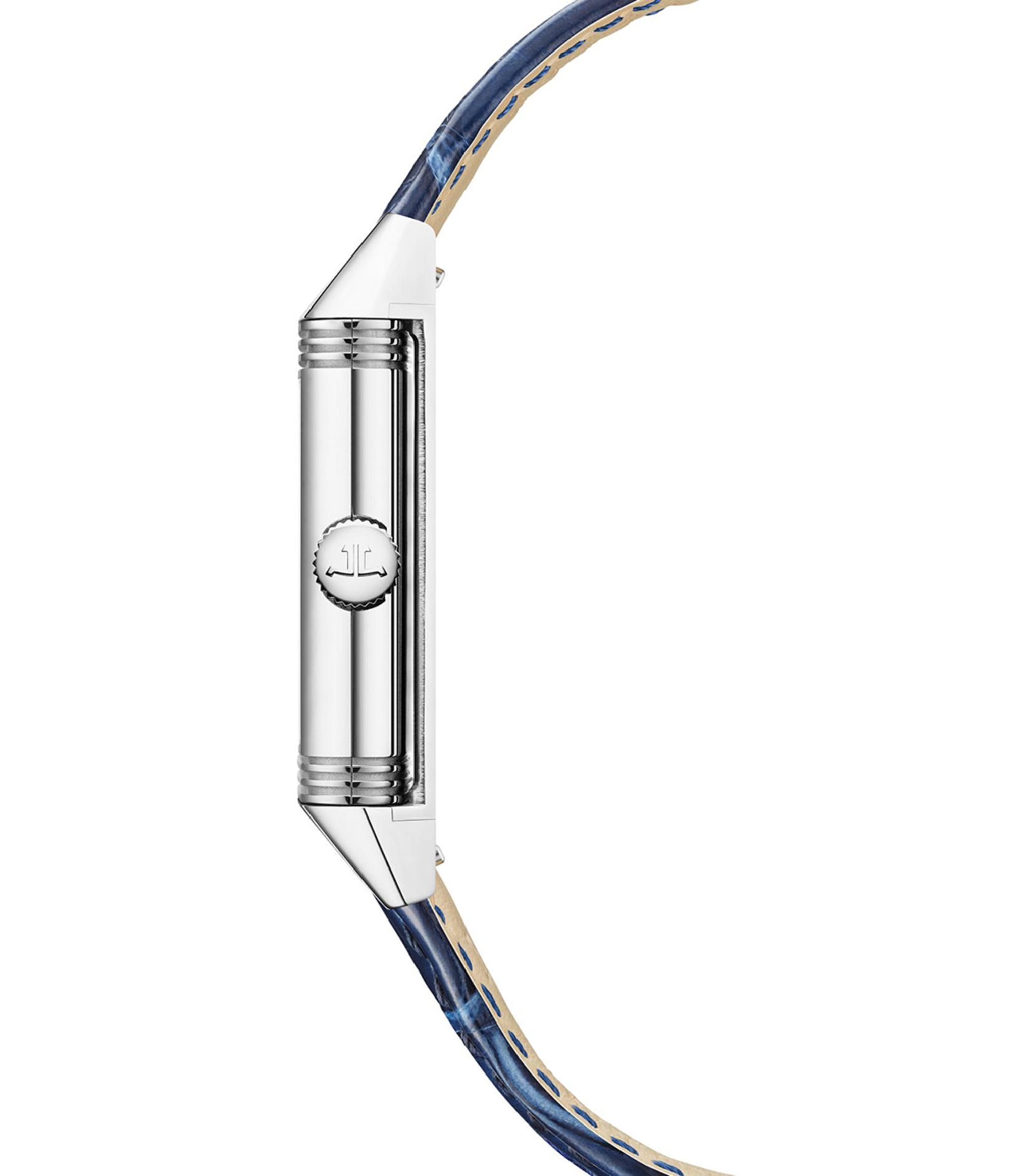Đồng hồ JAEGER-LECOULTRE  Stainless Steel Reverso Classic Watch 21mm mặt số màu trắng