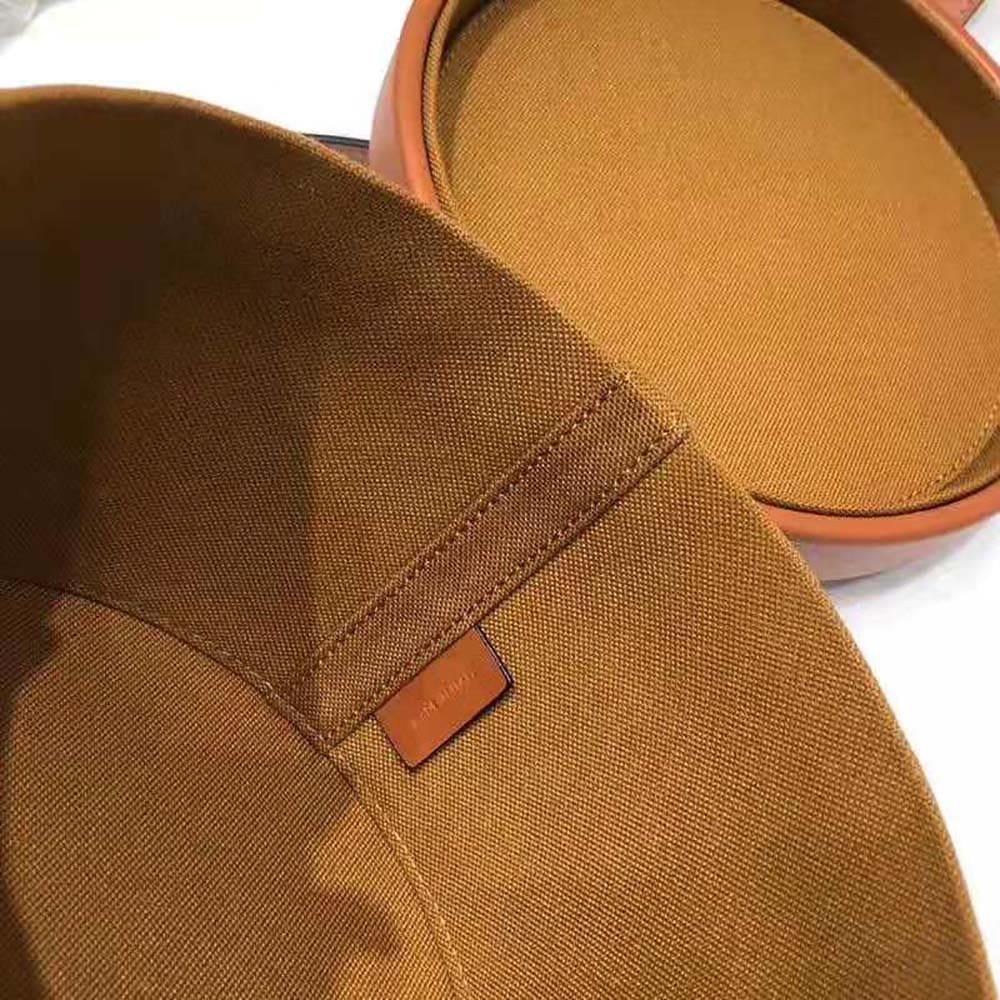 TÚI Celine Women Medium Tambour Bag in Smooth Calfskin-Brown