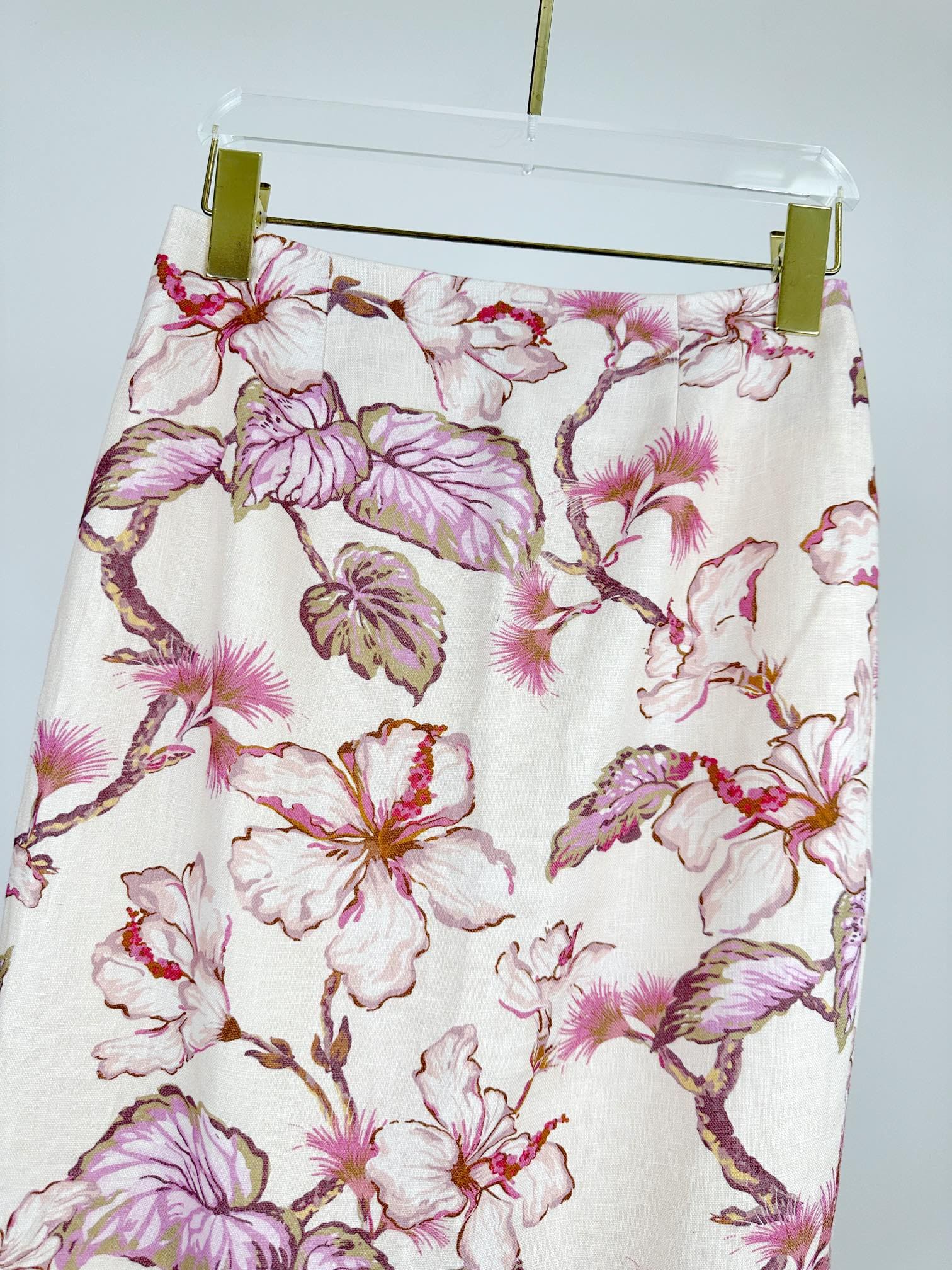 CHÂN VÁY ZIMMERMANN Vintage Flower Pink Dress High Classy