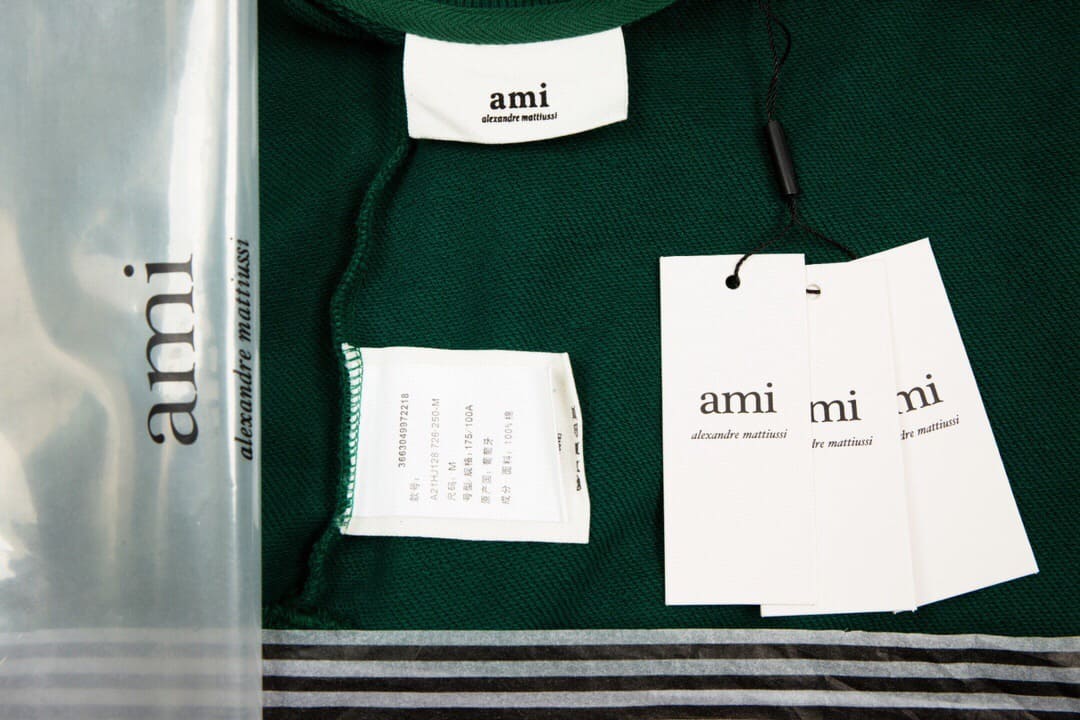 ÁO Ami Paris Heart Logo Sweater Unisex