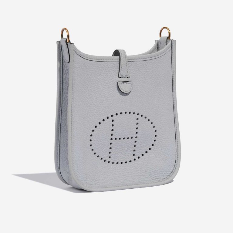 TÚI Hermès Evelyne 16 Taurillon Clemence Blue Pale
