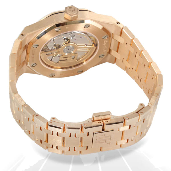 Đồng hồ Ademars Piguet Royal Oak 50TH ANNIVERSARY bản kỉ niệm mặt số màu xám