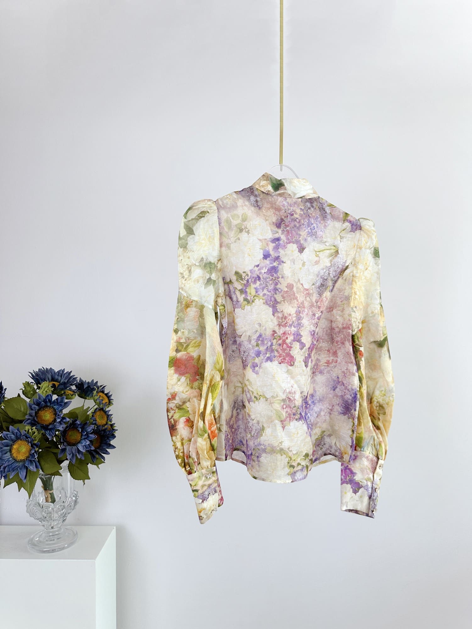 ÁO ZIMMERMANN Flower Vintage Dress High Classy