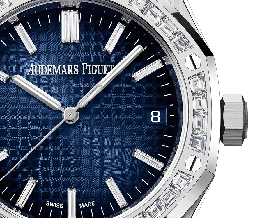 Đồng hồ Ademars Piguet Royal Oak Selfwinding mặt số màu xanh dương