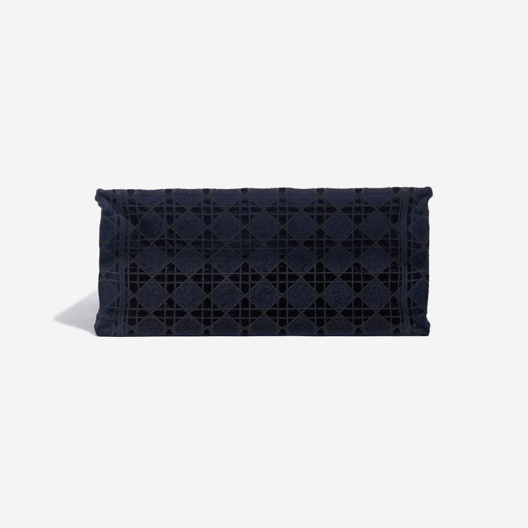 TÚI DIOR Book Tote Medium Canvas Velvet Navy Blue
