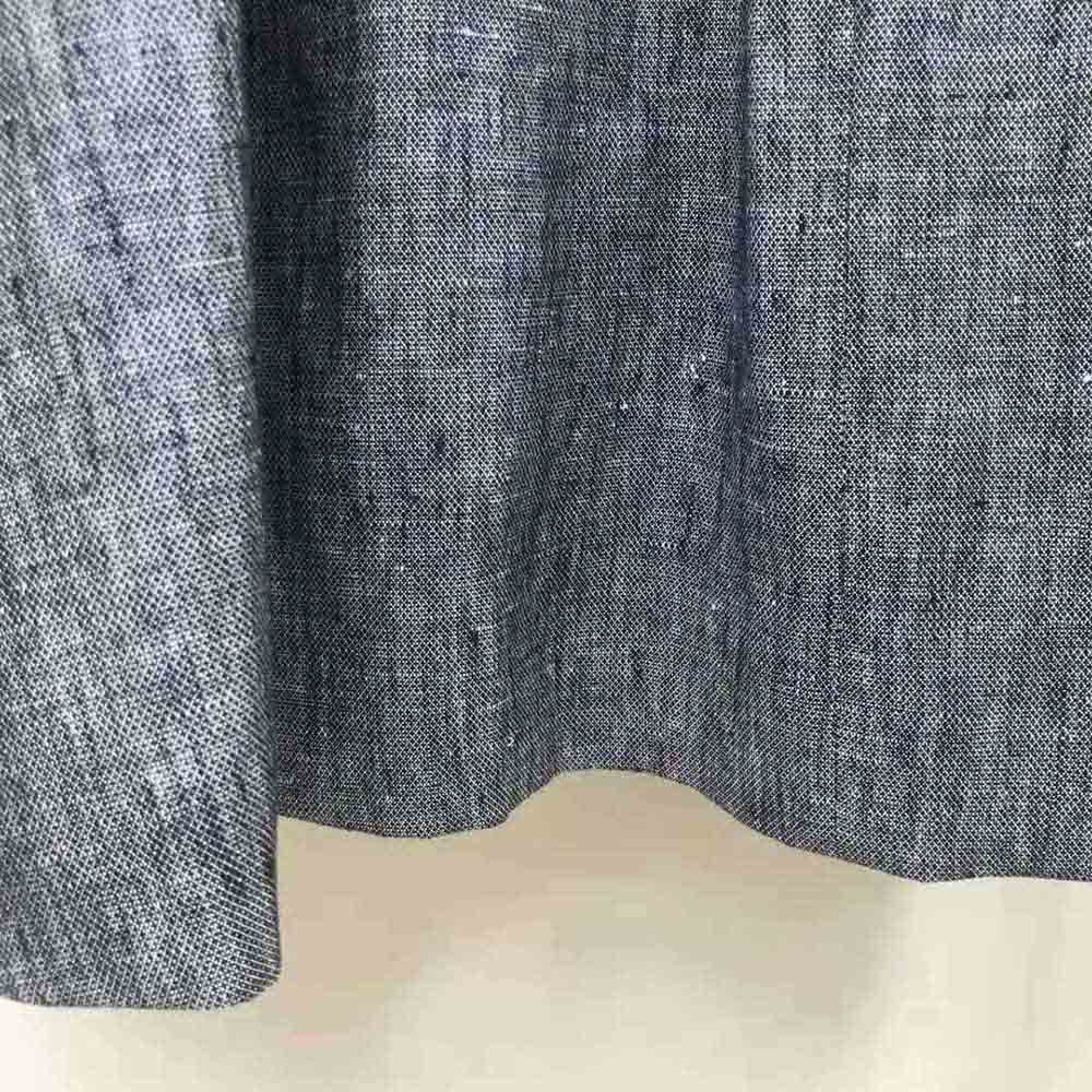 VÁY Dior Women Short Dress Blue-Gray Technical Cotton Canvas and Linen