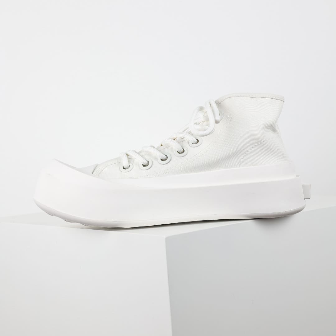 GIÀY BOTTEGA VENETA CANVAS HIGH TOP UNISEX TOP QUALITY SHOES AAA