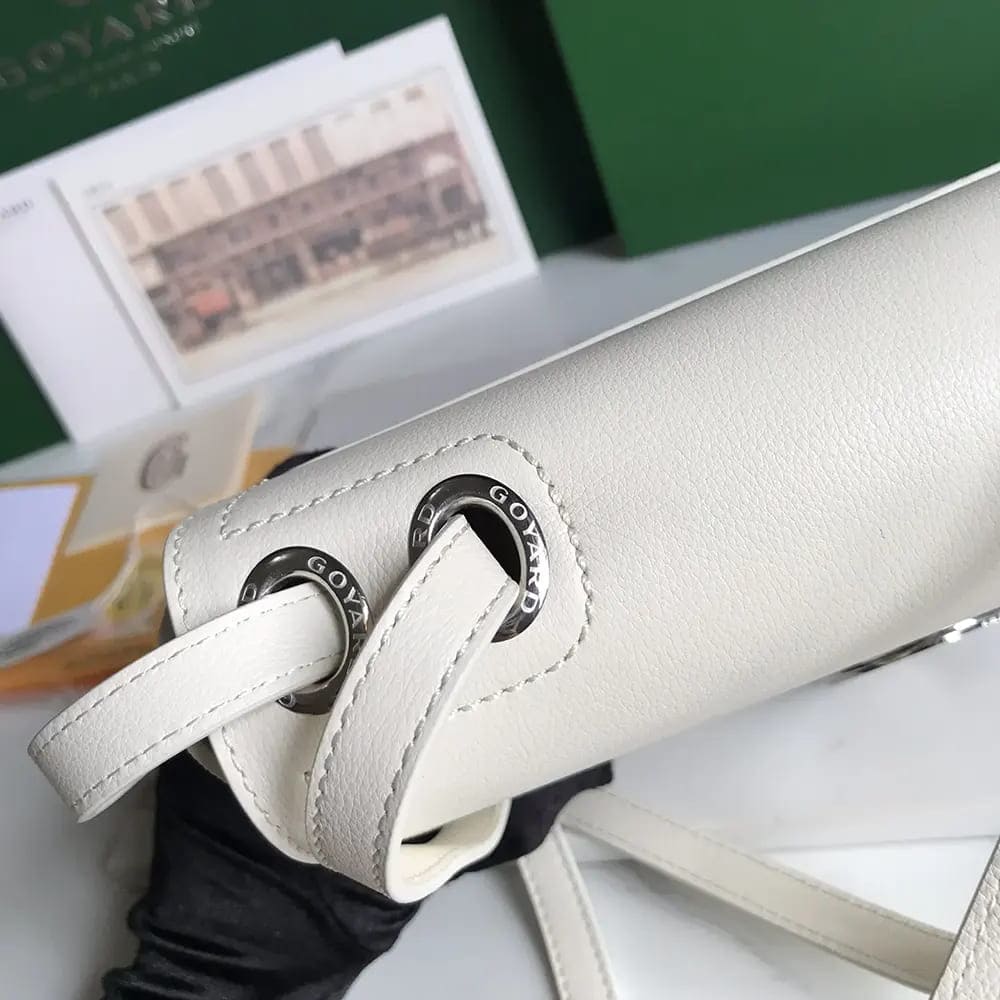 TÚI GOYARD Unisex 233 Bag-White