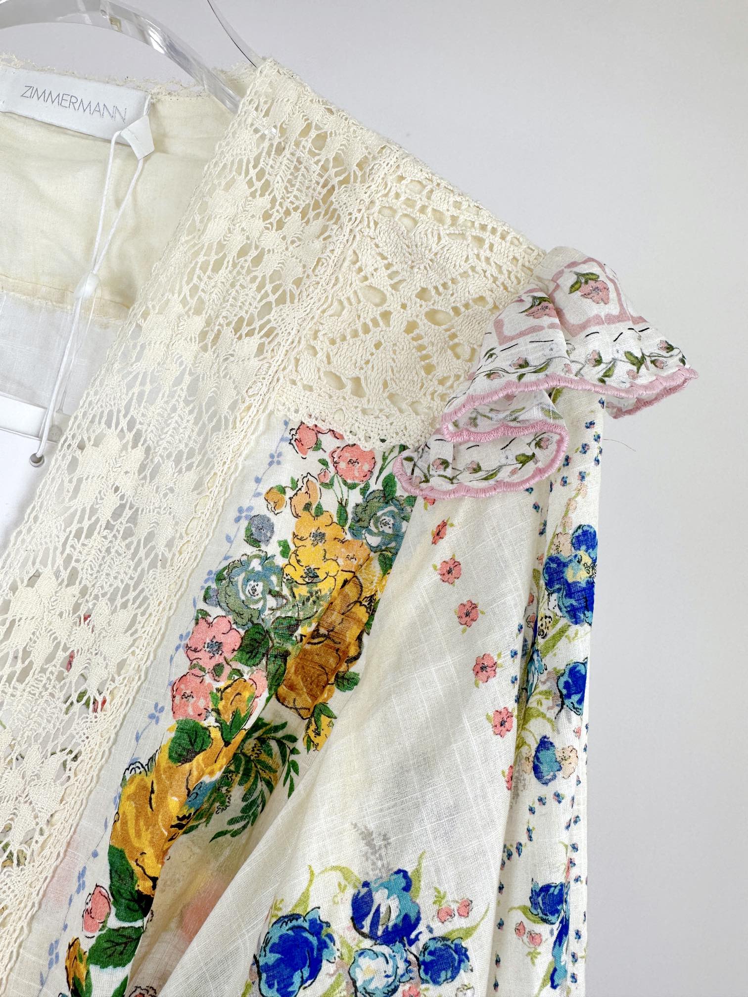 VÁY ZIMMERMANN Flower Mid Vintage Dress