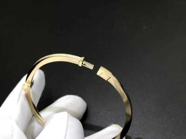 Vòng tay Tiffany & Co T1 kim cương vàng vàng 18K