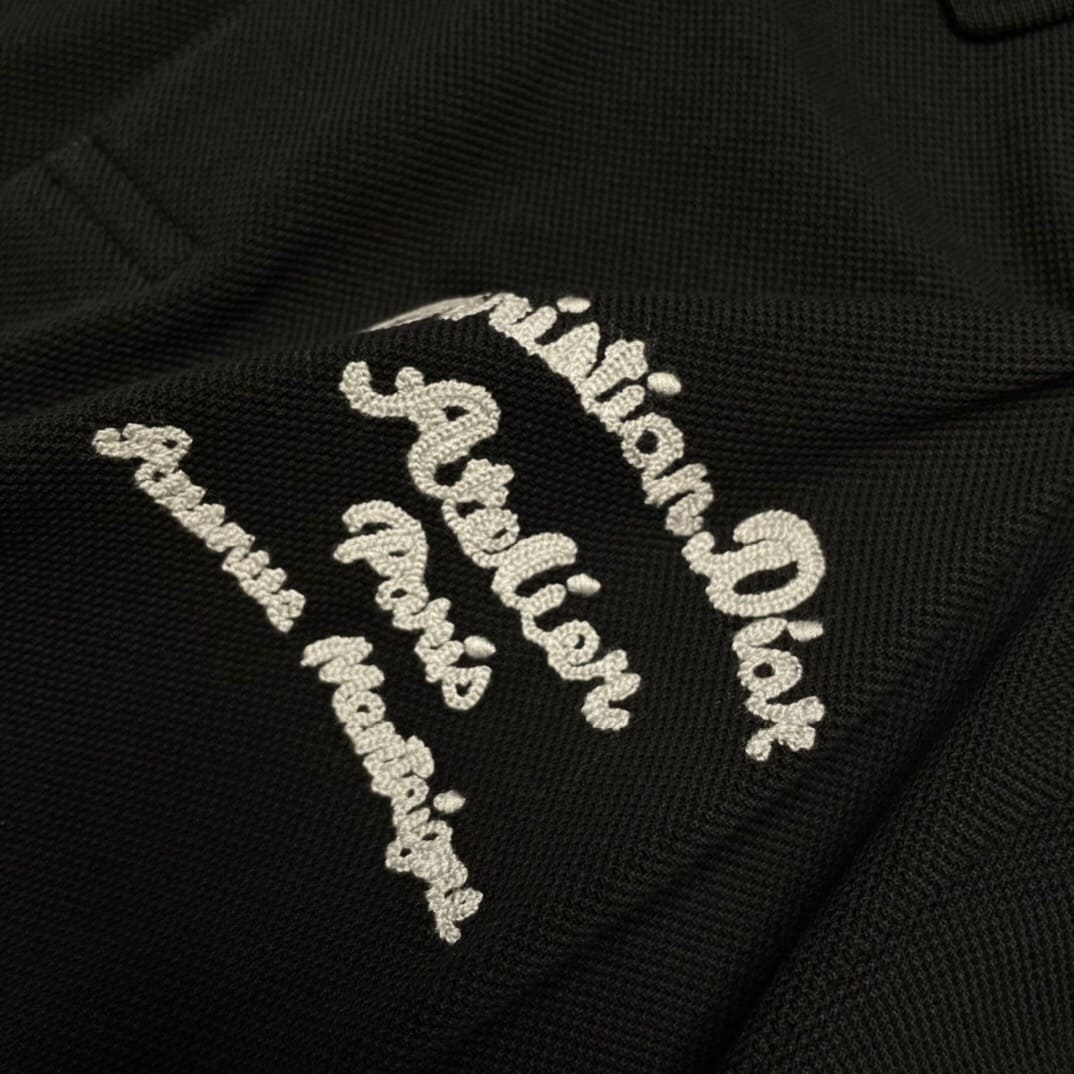ÁO DIOR POLO SHIRT MÀU ĐEN UNISEX