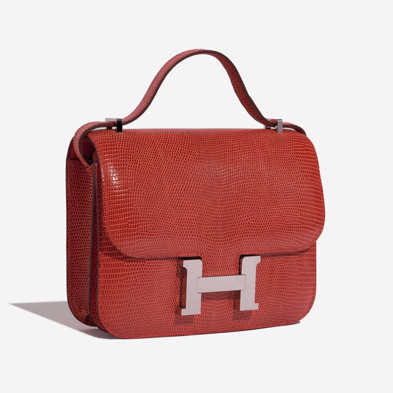 TÚI Hermès Constance 18 Salvator Lizard Sanguine da thằn lằn