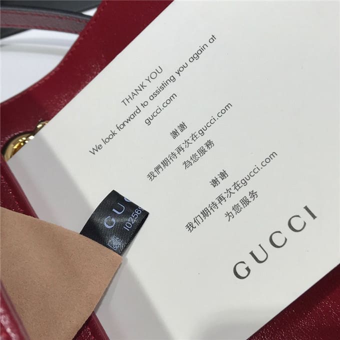 TÚI Gucci GG marmont small shoulder bag red Top Quality