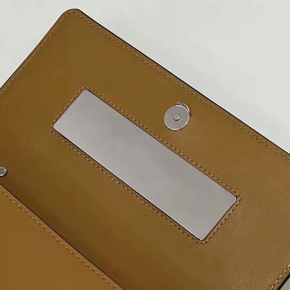 TÚI FENDI Women First Sight Brown Leather Mini Bag