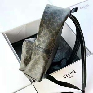 BALO Celine Medium Backpack in Triomphe Canvas and Calfskin