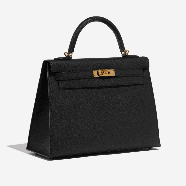 TÚI Hermès Hermes Kelly 32 Epsom Black