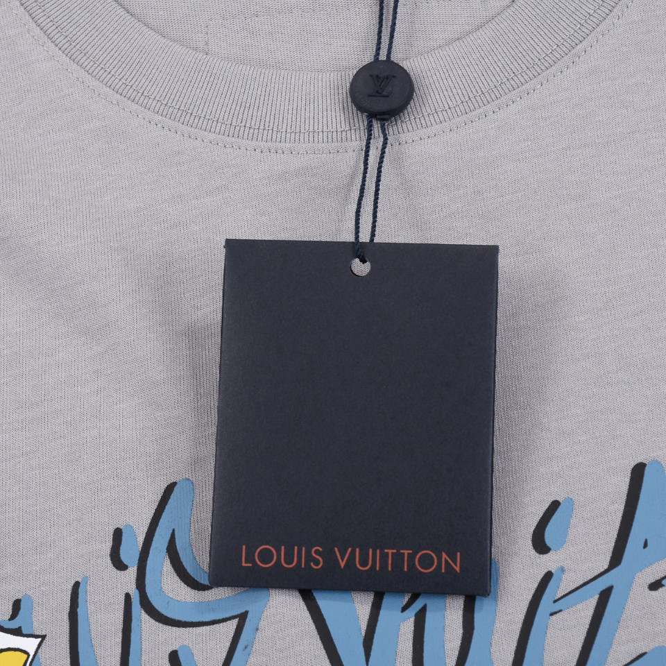 ÁO LOUIS VUITTON T SHIRT GREY