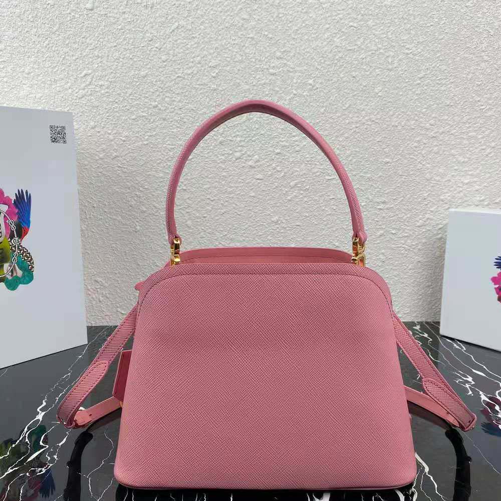 TÚI Prada Saffiano Leather Prada Matinee Bag-Pink
