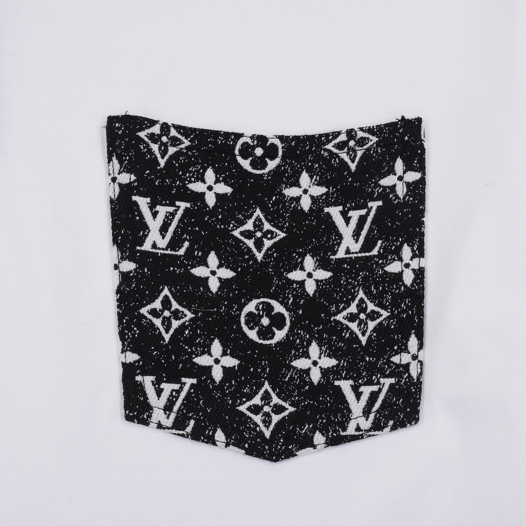 ÁO LOUIS VUITTON print cotton jersey T-shirt