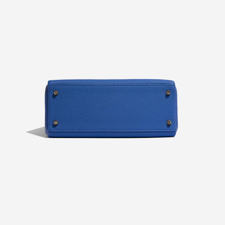 TÚI Hermès Kelly 28 Togo Bleu de France