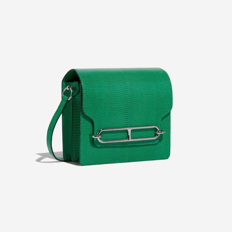 TÚI Hermès Roulis 18 Lizard Vert Menthe da thằn lằn