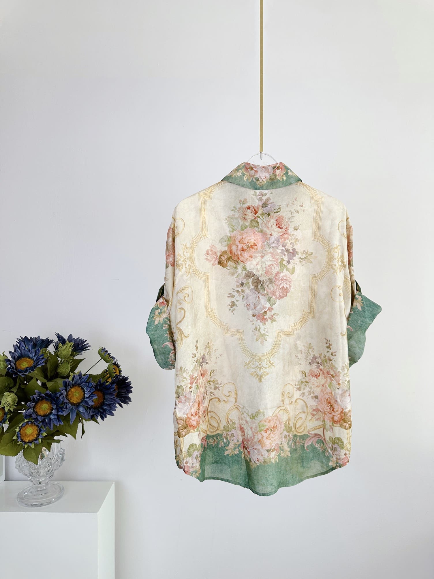 ÁO ZIMMERMANN Flower Vintage Dress High Classy