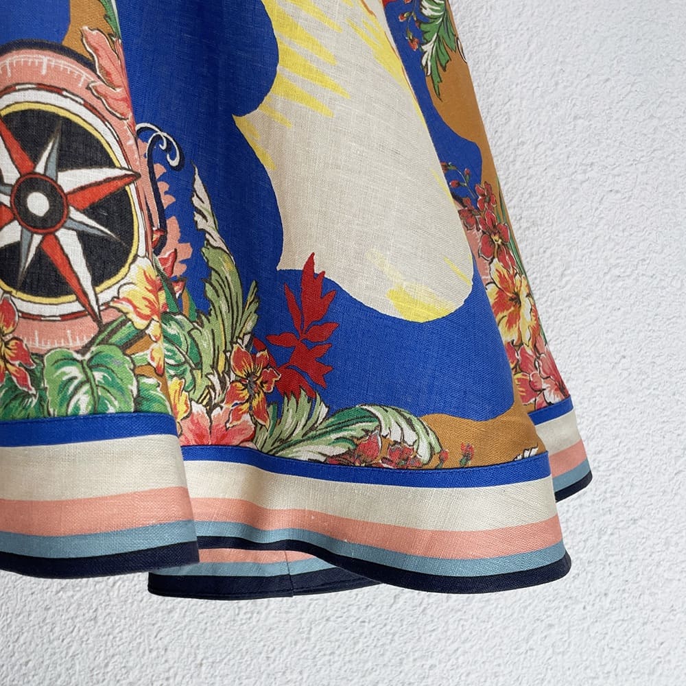 VÁY ZIMMERMANN Flower Vintage Dress High Classy