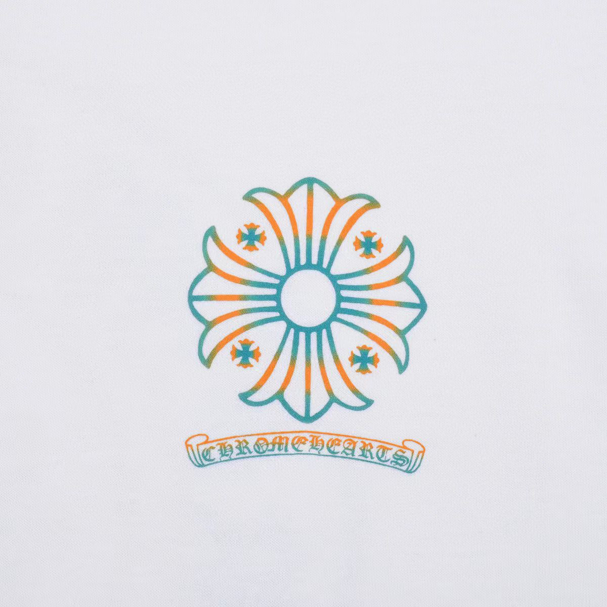 ÁO CHROME HEART print cotton jersey T-shirt
