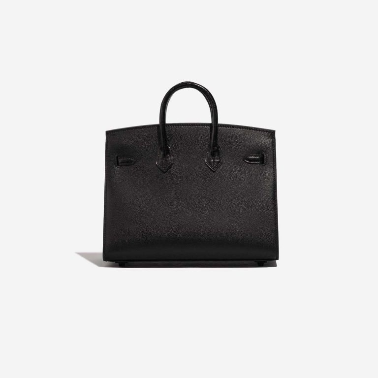 TÚI Hermès Birkin Faubourg 20 Midnight Matte Alligator Epsom Black