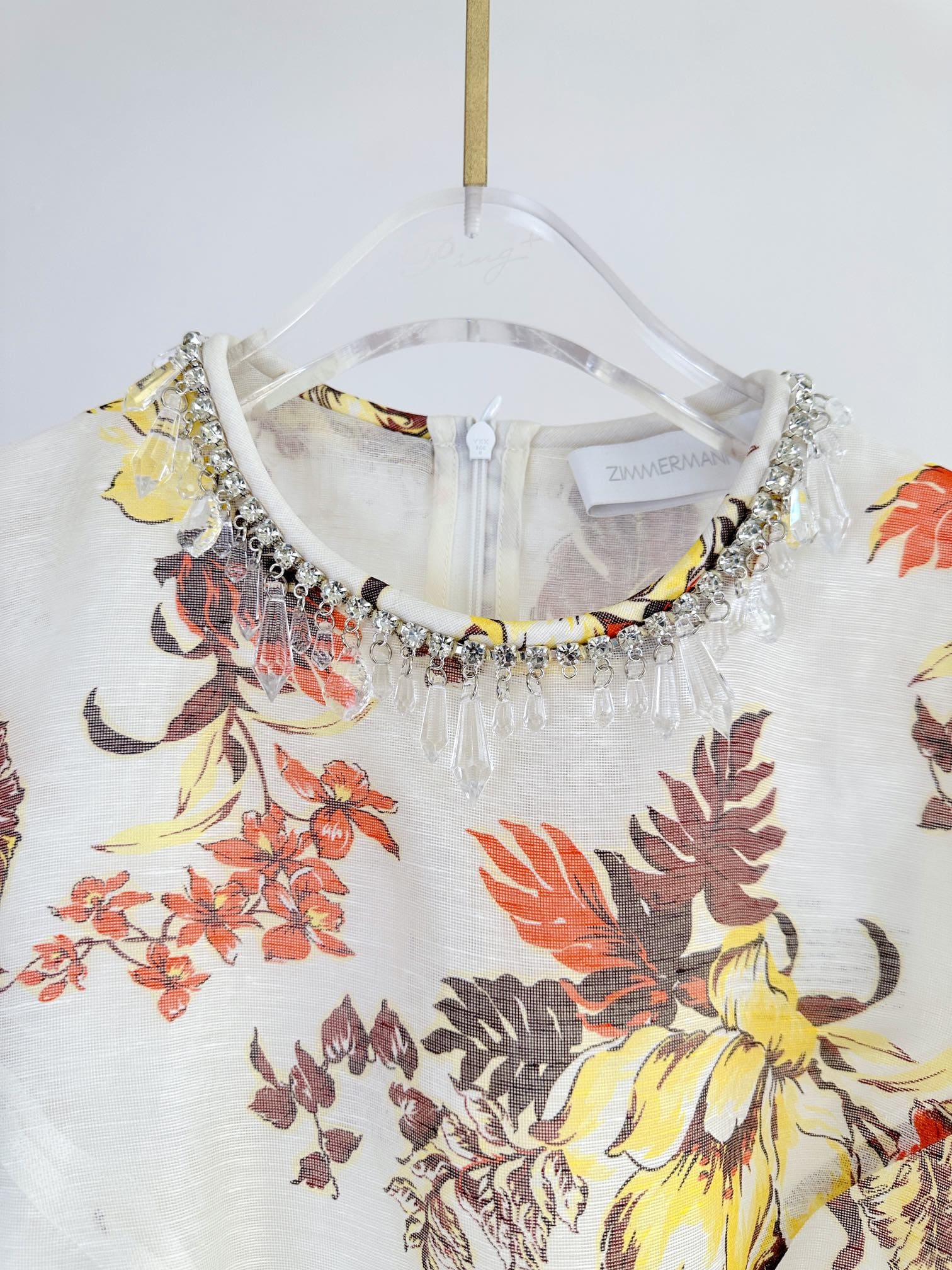 VÁY ZIMMERMANN Flower Vintage Dress High Classy