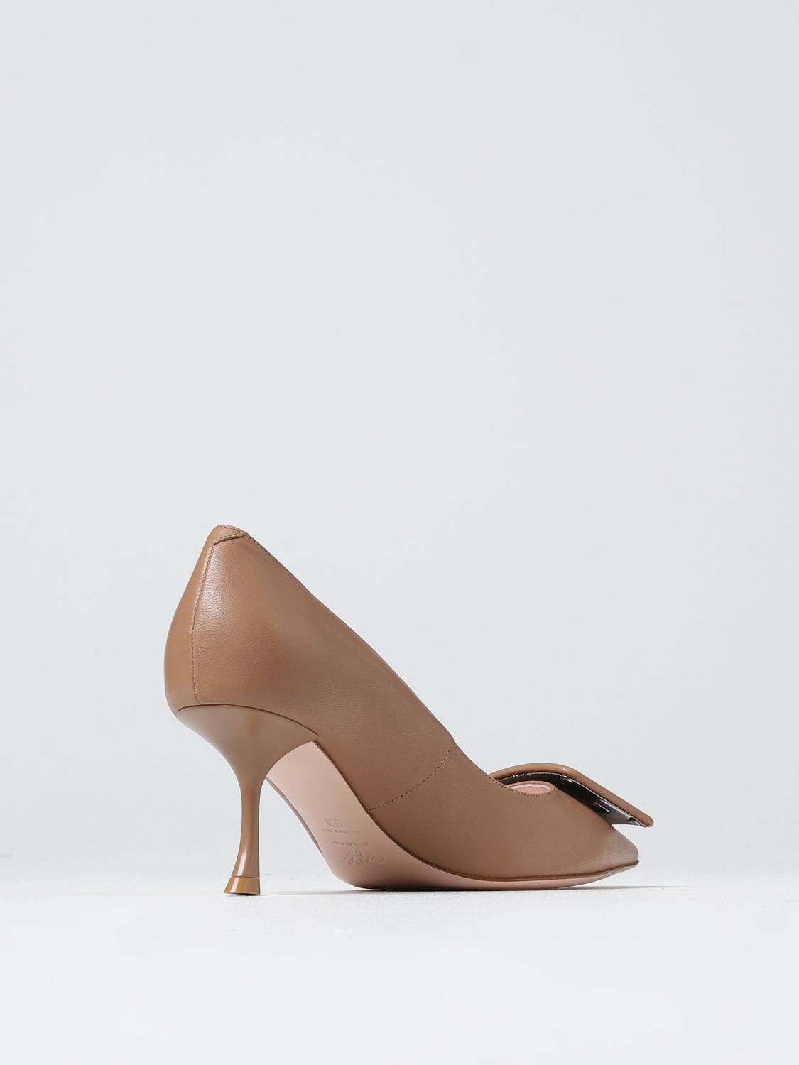 GIÀY ROGER VIVIER Brown high heel shoes