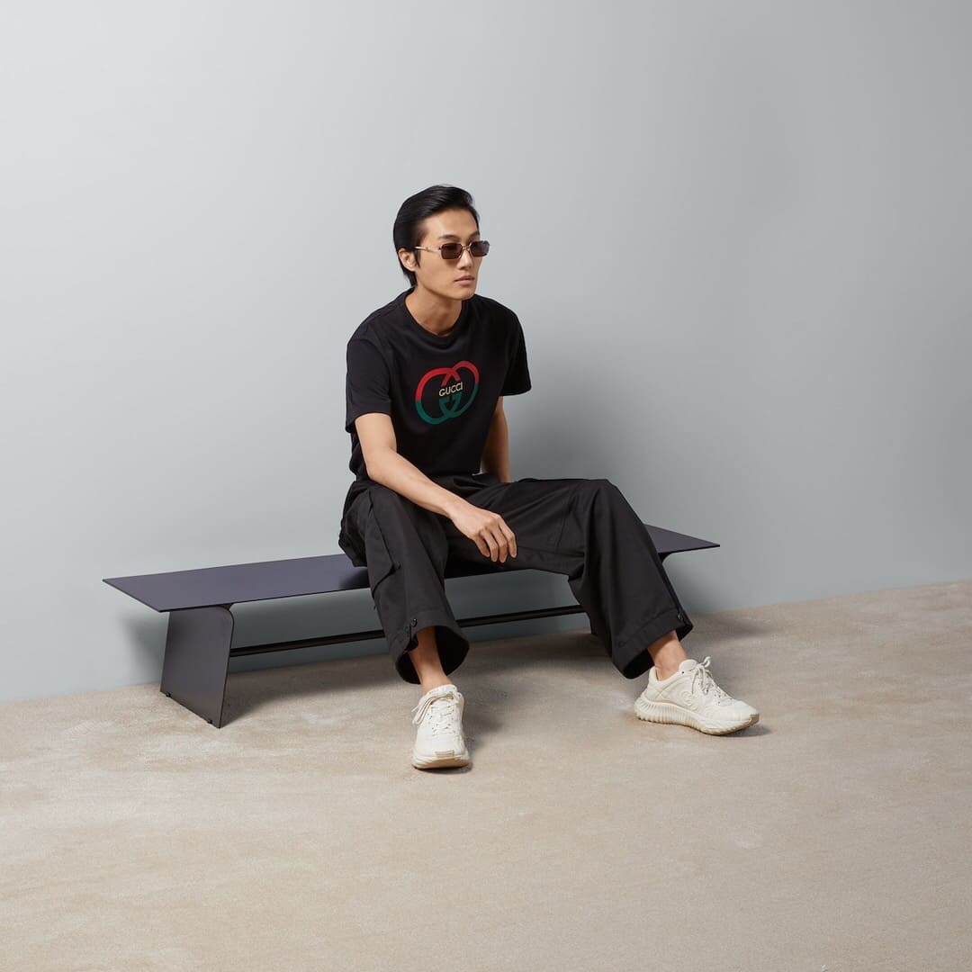 ÁO GUCCI GG T SHIRT MÀU ĐEN UNISEX