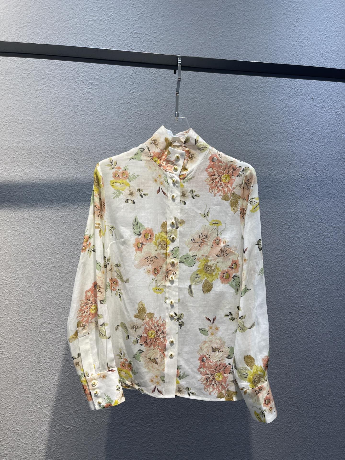 ÁO ZIMMERMANN Flower Vintage Dress High Classy