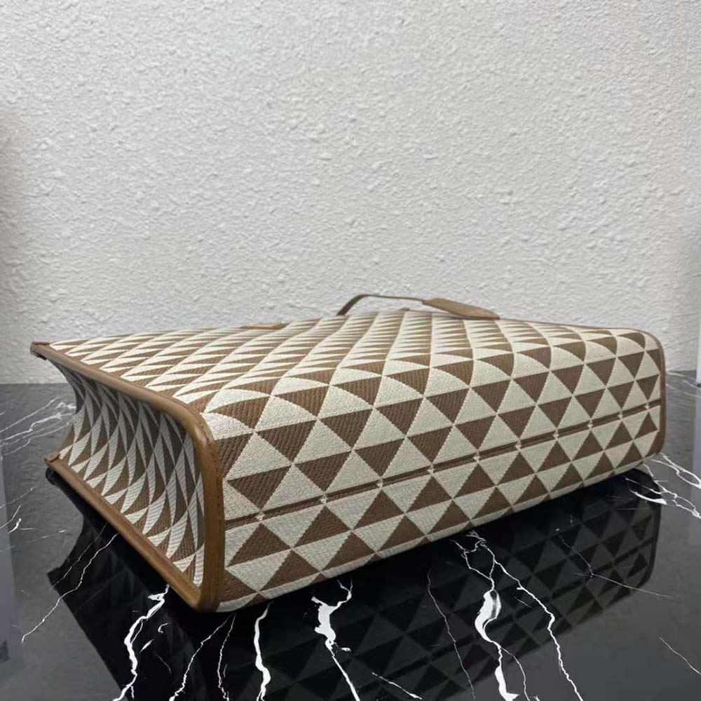 TÚI Prada Wome Small Prada Symbole Jacquard Fabric Micro Bag