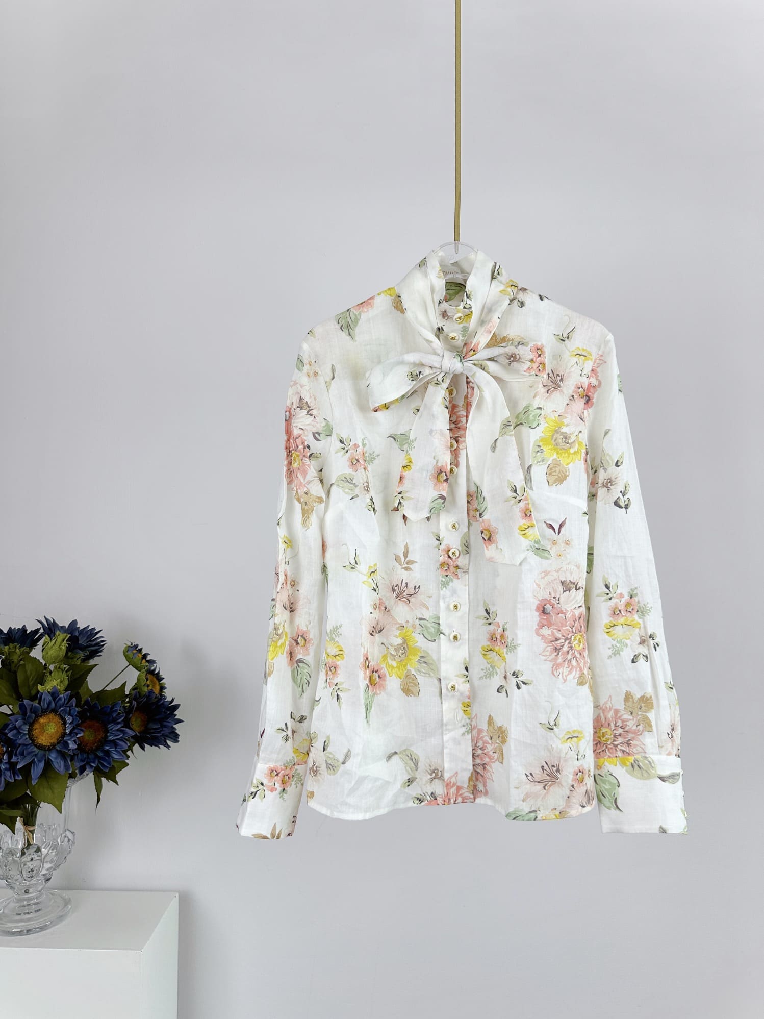 ÁO ZIMMERMANN Flower Vintage Dress High Classy