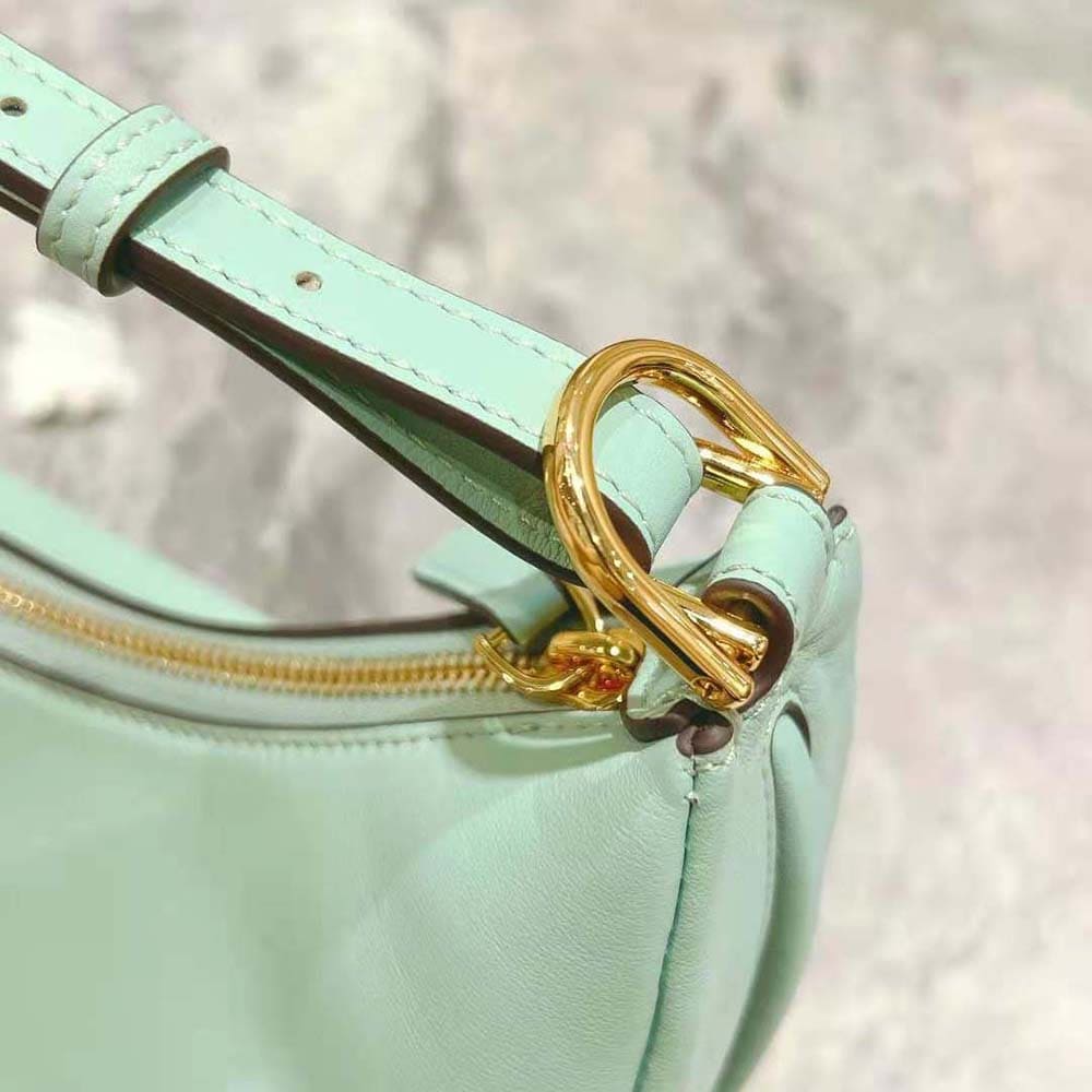 TÚI FENDI Women Fendigraphy Small Mint Green Leather Bag